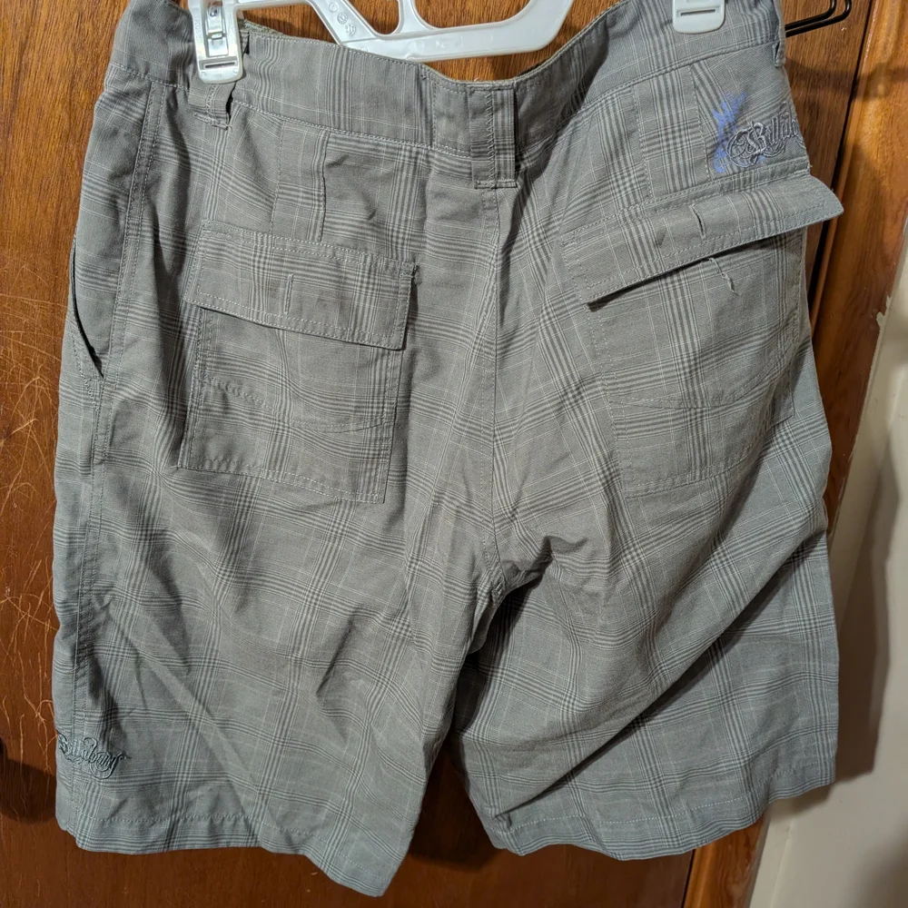 Billabong Gray Flat Front Shorts Lightweight Casual Wear - Picture 3 of 3